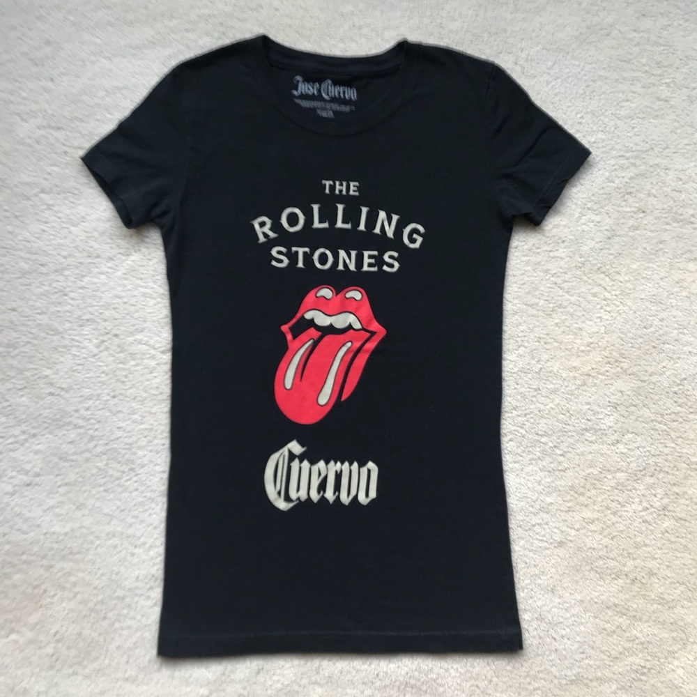 Rolling Stones Black Tee Shirt